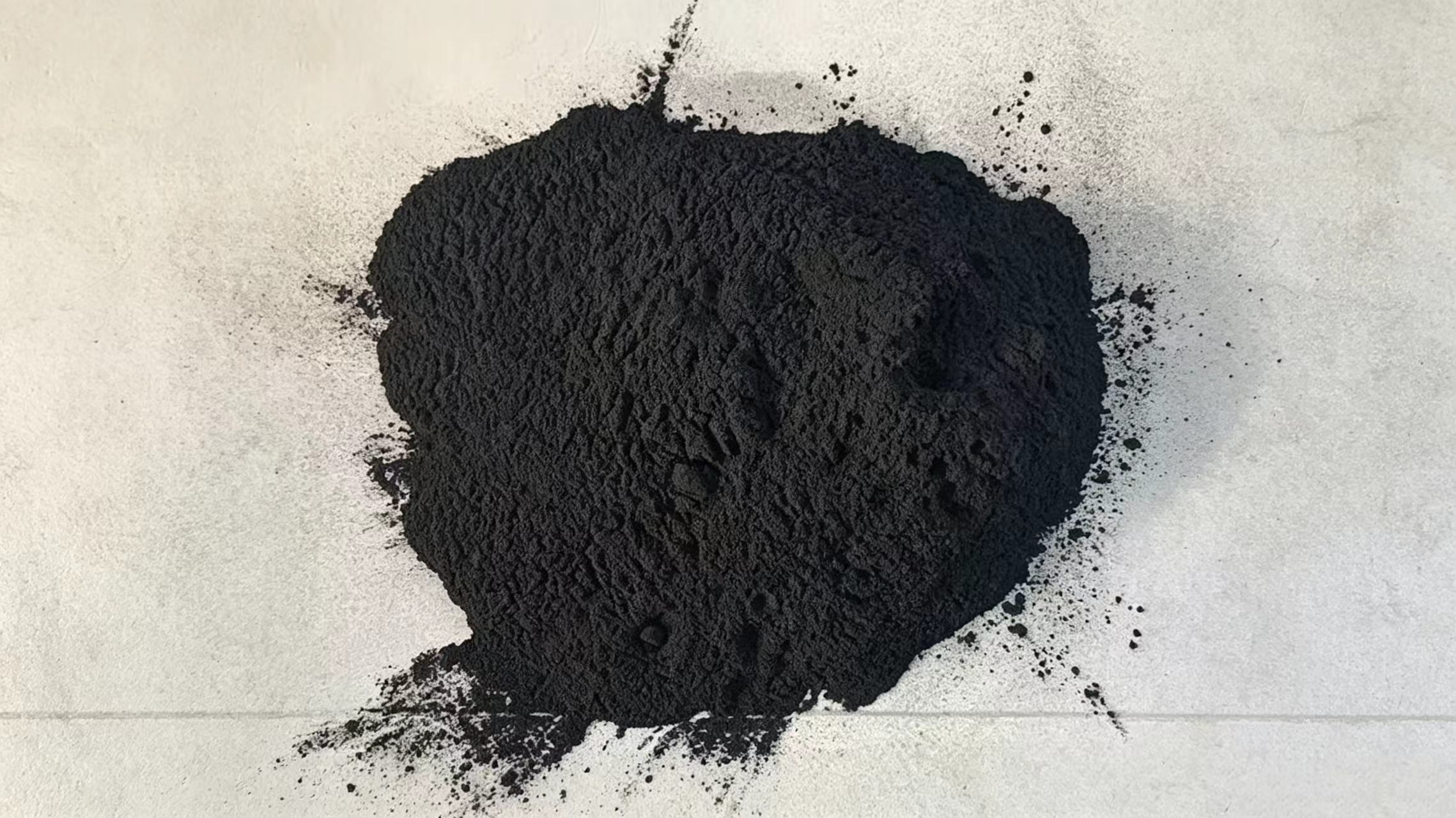 Wood based activated carbon powder for decolorization applications